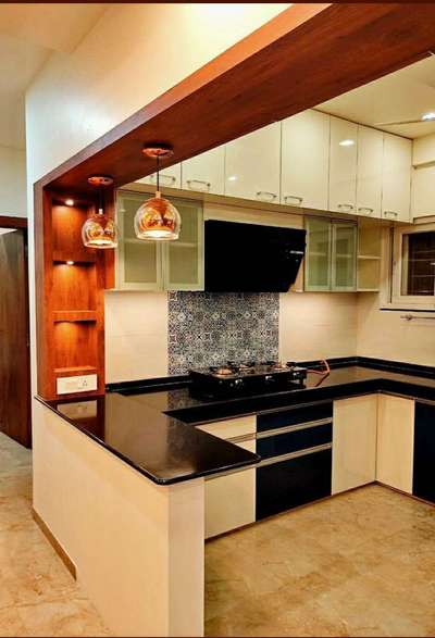 #GraniteFloors  #GridCeiling #DM_for_order #KitchenIdeas #foreseedesigns #Forciling