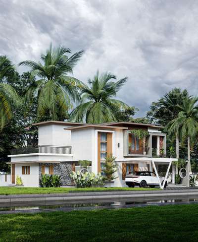 #New Design

#CLIENT : VineesH & Sree LaTha

#AREA : 3274 sq fT

#LOCATION : NeyyaTTinkara, TriVanDrum

#DESIGNED FOR : FocUs BuiLder's TriVanDrum