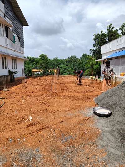 After filling soil foundation works continues...
@pukattupady,Ernakulam
 #workinprogress