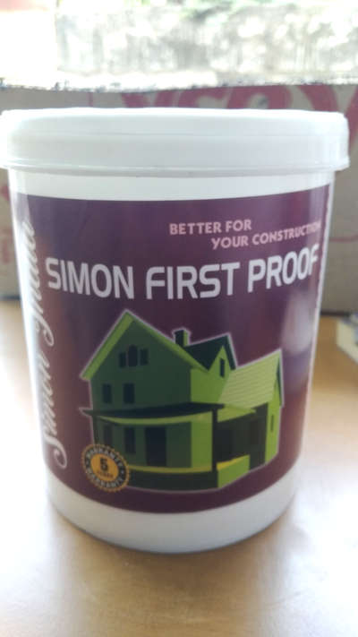 यह प्रोडक्ट सीलन वाली जगह को साफ करके 4 kg सीमेंट बेस पुट्टी में simon first proof 1 kg पेस्ट को मिक्स करके सीलन वाली जगह पे लगाए 
सिलन्युक्त जगह से पुट्टी नही उतरेगी 
 #silanewaterproofing #silansolution #WaterProofings #colorsolution #waterproofing_putty #