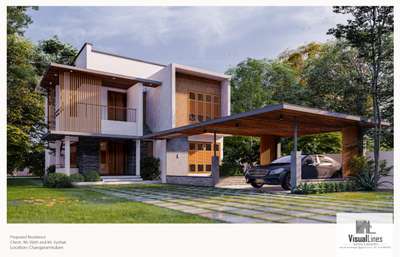 Proposed Residence
location: Changaramkulam
Area : 1900 Sq.Ft 

 #ElevationHome #ElevationDesign  #elevationideas #ContemporaryHouse #contemporary #ContemporaryDesigns #contemporaryhomes #modernhousedesigns #modernelevation #elevationrender #Architect #architecturedesigns #architectsinkerala  #vastu  #vastuexpert #Vastushastra #elevation3d  #3dhouse  #3DPlans