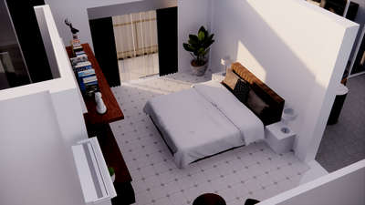 A decent bedroom for good living
#InteriorDesigner  #interiorwork  #3DPlans  #Architect  #HouseDesigns