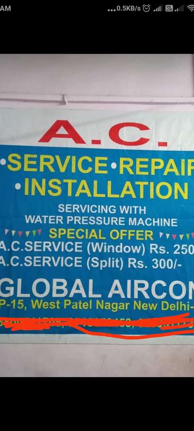 all a.c work call me 9818796628