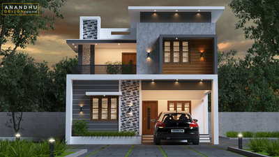 contemporary house design for ravi & family.
