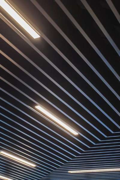 metal baffle false ceiling