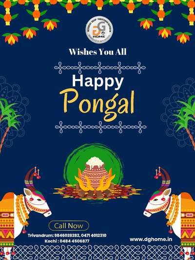 Happy Pongal from Designers Group Trivandrum