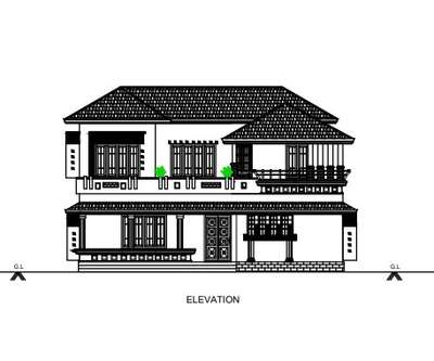 #KeralaStyleHouse  #HomDecor  #ElevationHome  #section  #ElevationDesign  #elevation_