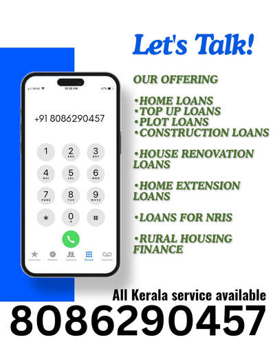 Home loans/ property loans 
kerala all-over service available 
#homeloans #BuildingSupplies #buildingpermits #Buildingconstruction #buildingengineers #loanservices #loans #homedesignkerala #KeralaStyleHouse #keralaarchitectures #Architectural&Interior #architecturedesigns #BestBuildersInKerala #homerenovation #HouseConstruction