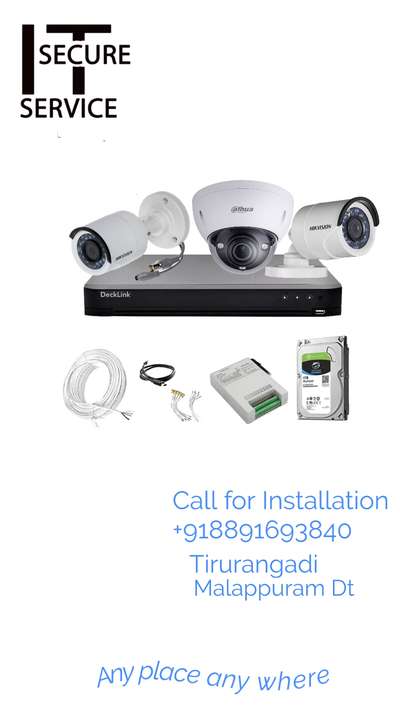 cctv automation, security alarm complaints എല്ലാ വർക്കും കുറഞ്ഞ നിരക്കിൽ നല്ല സർവീസ് ചെയ്തു കൊടുക്കുന്നു..all brand available...