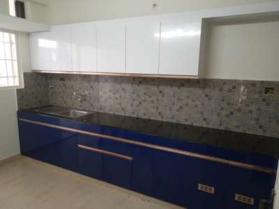 renovated kitchen work
 #renovation #LShapeKitchen  #marineplywood  #ebco