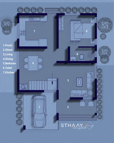 Budget Home Plan 🏡 4BHK | DOUBLE STORY

GROUND FLOOR 
● Sitout 
● Living 
● Dining 
● 1 Bedroom attached 
● 2nd Bedroom attached 
● Kitchen
● Porch 

FIRST FLOOR 
● 3rd Bedroom 
  attached
● 4th Bedroom attached 
● BALCONY 
 

.
.
.
#sthaayi_design_lab #sthaayi 
#floorplan | #architecture | #architecturaldesign | #housedesign | #buildingdesign | #designhouse | #designerhouse | #interiordesign | #construction | #newconstruction | #civilengineering | #realestate #kerala #budgethome #keralahomes #1485 # 30L