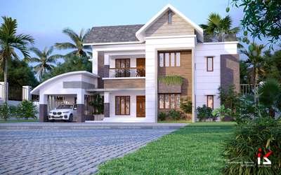 3D elevation design
2800 sqft.
Client : Sijo jose Alakkode, Kannur