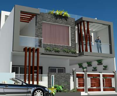 30x50 G+1 contemporary bunglow project at indore
 #bungloedesign  #kcsconsultant  #30x60houseplan  #30x50house  #g+1 #modernelevation  #3Delevation  #3Darchitecture