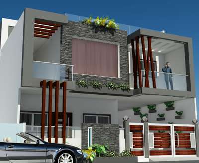 30x50 G+1 contemporary bunglow project at indore
 #bungloedesign  #kcsconsultant  #30x60houseplan  #30x50house  #g+1 #modernelevation  #3Delevation  #3Darchitecture