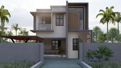 #exterior_Work #exteriordesigns #elavation #ElevationHome #exterior3D