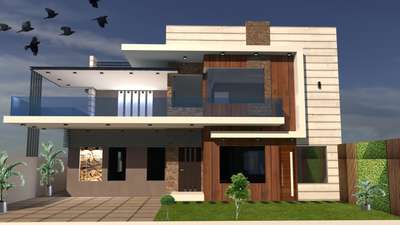 10 Marla Plot
3D Front Elevation  #ElevationHome  #HouseDesigns    #3d  #ExteriorDesign  #rendering  #sketchup3d