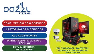 CCTV CAMERA &IP CAMERA, COMPUTER LAPTOP SALES & SERVICES  # # #