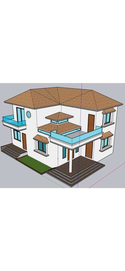 60x60 elevation design by k Aasif and Associates #Structure #StructureEngineer #Architect #InteriorDesigner #Architect #InteriorDesigner  #ElevationDesign  #StructureEngineer #Architect #InteriorDesigner