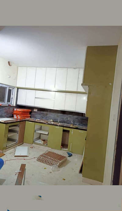 *moduler kitchen work *
with material work