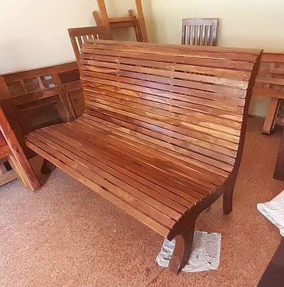 Wooden sofa