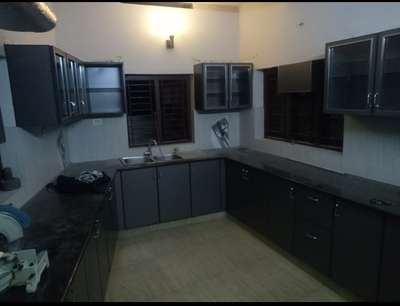 grey finish 
 #aluminium_system  #fabricpanelling 
#Anchalummoodu  #Anchal 
#HomeAutomation 
#Kollam