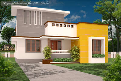 1100 sqft 2bhk home  #3dmodel