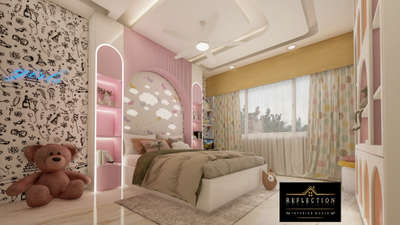 Kids room design  #LUXURY_INTERIOR  #InteriorDesigner  #architecturedesigns  #KidsRoom  #artindia  #LUXURY_BED