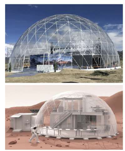 New project peramid dome