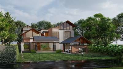 4 bedroom residence 

#ElevationHome #ContemporaryHouse #HouseDesigns