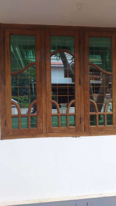 wooden  window