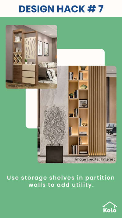 Learn how to add functionality to your design elements by adding a storage shelf within a partition wall 👍🏼

Learn tips, tricks and details on Home construction with Kolo Education 🙂

If our content has helped you, do tell us how in the comments ⤵️

Follow us on @koloeducation to learn more!!!

#education #architecture #construction  #building #interiors #design #home #interior #expert #hack7 #koloeducation #designhack #partitionwall #storageshelf #functionality