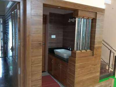 Interior wooden design and drawer