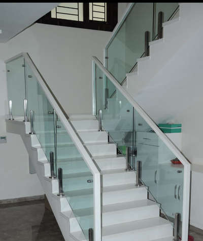 #glass work and railing work