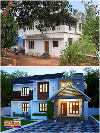 #RenovationProject # Before and After Renovation For Arun # Location: #Vellampetta , #Elankur  #Manjeri