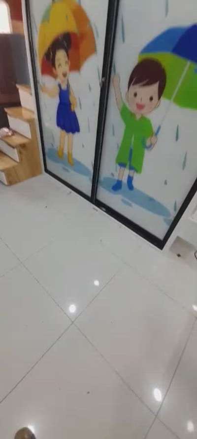 profile glass door for kids wardrobe new and unique design