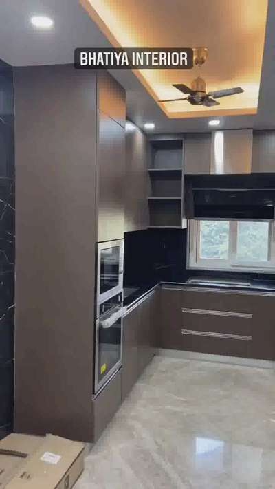 As best modular kitchen designer we help you create kitchen that is tailored to your needs. Bhatiya interior expert. 9967430773 #KitchenCeilingDesign #KitchenCabinet #KitchenInterior