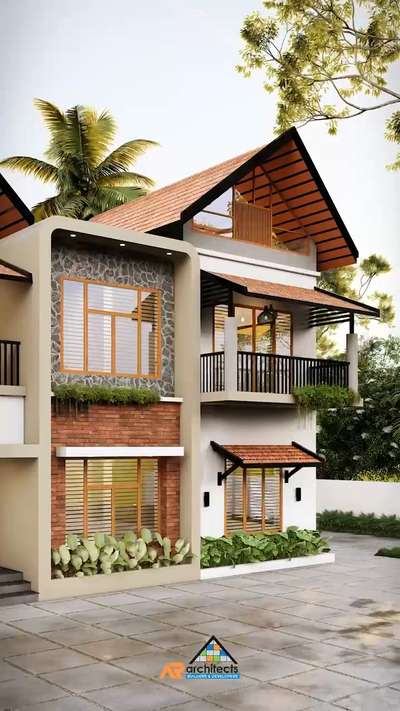 residential building 
2050sqft

 #HouseDesigns #KeralaStyleHouse 
 #HomeDecor  #render3d3d