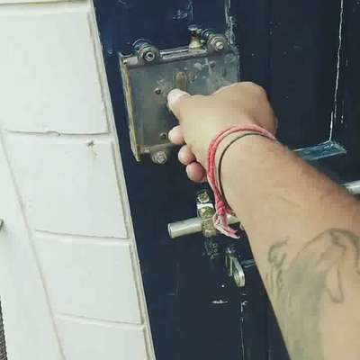 55 year old #lock  working smoothly #furnitures