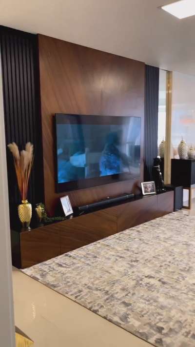 TvCabinet :-
* Wooden Touch Mica
* Louvers at the back with black touch
* Mirrors at both the corner

✨ Opal Construction & Interior
✨ Contact - 8319099875


 #LivingroomDesigns #LivingRoomTVCabinet #sofa  #BedroomDecor #KingsizeBedroom #BedroomIdeas #BedroomDesigns #ModernBedMaking #bedroominterio #wadrobedesign #WardrobeIdeas #SlidingDoorWardrobe #LargeKitchen #KitchenIdeas #KitchenCabinet #LargeKitchen #ModularKitchen #LivingRoomTVCabinet #LivingRoomTV