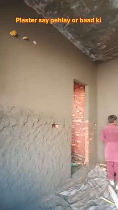 plaster work