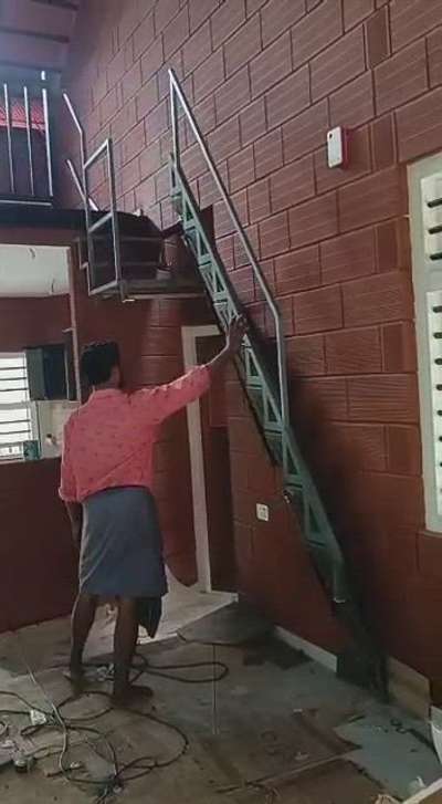 Foldable stair

#foldablestair #stairdesign #tinyhouse #costeffective