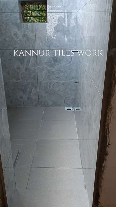 bathroom work wall4×2 floor 2×2  #BathroomTIles  #FlooringTiles  #BathroomDesigns  #tilestyle