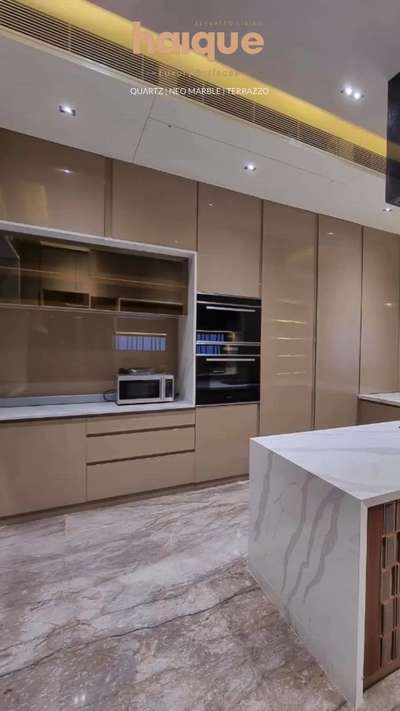 #kitchen slab using haique material