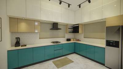 Modular kitchen interior 
contact for interior designing 
#ClosedKitchen #KitchenIdeas #modernkitchens #InteriorDesigner #interiordesignkerala #pastelcolors #keralahomeplans #simplekitchen #modernarchitect