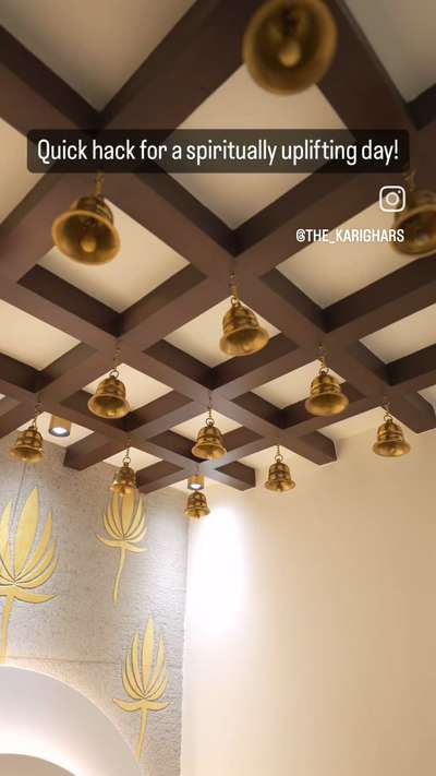 mandir design contact now 
# #mandir  #ContemporaryHouse  #FalseCeiling  #bhagavan  #goodvibes  #HomeAutomation