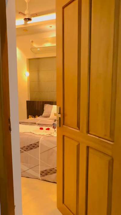 Grooms bedroom full interior work at Mathottam Kozhikode #BedroomDesigns #BedroomDecor #InteriorDesigner #maniyara #HomeDecor