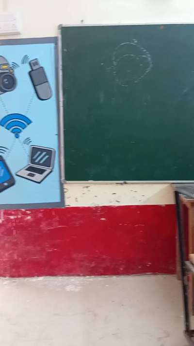school wall painting prayagraj