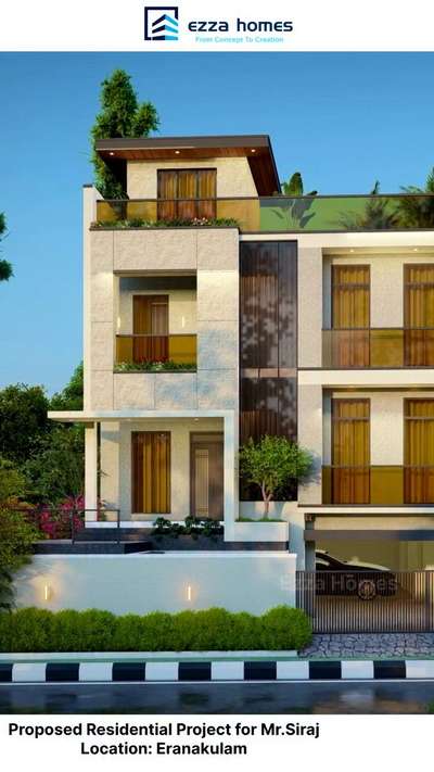 Proposed Residential Project for Mr.Siraj
Location: Eranakulam

#ezzahomes #renovation #ezzagroup #construction #keralahomes

Ezza Homes 
From Concept to Creation