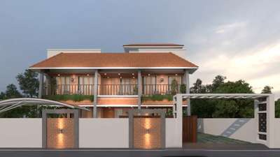 New project started at Trivandrum  #House design #homedesigne  #bungalowdesign