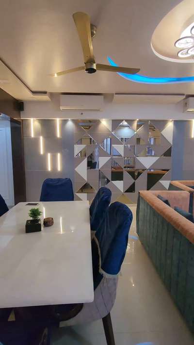 Lobby & Dinning Area ❤️
8077017254
 #InteriorDesigner  #Architectural&Interior  #dinning  #dinningtabledesign  #LUXURY_INTERIOR  #drawingroomdecor  #architecturedesign   #WallDecors  #WALL_PANELLING  #CeilingFan  #FalseCeiling  #meerut